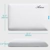 AOTOZE Slim Gel Memory Foam Pillow for Stomach Side Back Sleepers Bild 5