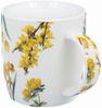 DUO Spring in bloom Becher 400 ml YELLOW FLOWERS mit Teesieb und Deckel, New Bone China Porzellan Bild 2
