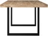 Esstisch Elgin 3 210x80x100 Metall+Holzwerkstoff Schwarz/Viking Oak Bild 3