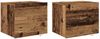 vidaXL Nachttisch 2 pcs Altholz 50 x 39 x 41 cm Holzwerkstoff 863073 Bild 2