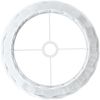 vidaXL Lampenschirm Weiß Ø38x23 cm Korbweide 364368 Bild 5
