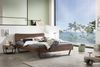 Hasena Lounge Tresali 160x200 Nussbaum, geölt - Fusshöhe 20 cm Massivholzbett Bild 2
