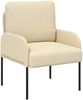 vidaXL Sofagarnituren 3 pcs Creme 115 x 56 x 80 cm Sperrholz 3406214 Bild 4
