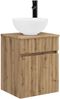 vidaXL Badezimmerschrank-Set 5 pcs Artisan-Eiche 43 x 11,5 x 60,5 cm 3407358 Bild 5