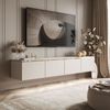Lookway TV-Schrank CELINE KASCHMIR Hangender TV-Lowboard mit LED-Beleuchtung Bild 1