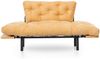 2-Sitzer-Schlafsofa, 'Nitta ', 85 x 70 x 155, Senf Bild 5