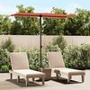 vidaXL Sonnenschirm mit Aluminium-Mast, 180x130 cm, Terrakotta Bild 2