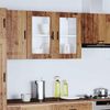 vidaXL Küchen-Hängeschrank mit Glastür Porto Altholz-Optik 854095 Bild 3