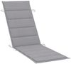 vidaXL Sonnenliege mit Tisch und Auflage Massivholz Akazie 3061588 Bild 5