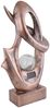 LED Solar Gartenlampe, Crackle Glas, bronze, wetterfest Bild 5