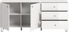 Sideboard (B/H/T: 169x76x40 cm) in weiß Melamin Bild 3