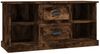 vidaXL TV-Schrank Räuchereiche 99,5x35,5x48 cm Holzwerkstoff 816277 Bild 2