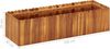 Hochbeet aus Holz JONA 100x30x25cm, Akazienholz Hochbeet für Garten Hochbeet Holz Gartenbeet hoch Kräuterbeet xxl Blumenbeet Gemüsebeet groß Garten Bild 2