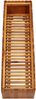 Hochbeet aus Holz JONA 100x30x25cm, Akazienholz Hochbeet für Garten Hochbeet Holz Gartenbeet hoch Kräuterbeet xxl Blumenbeet Gemüsebeet groß Garten Bild 3