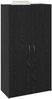 vidaXL Büroschrank Schwarze Eiche 60 x 32 x 115 cm Holzwerkstoff 879638 Bild 3
