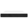 vidaXL Taschenfederkernmatratze Mittel Schwarz 140x200x20 cm Samt 347810 Bild 3