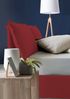 Dmora Doppelbett Agalo, Stoffbett mit Stauraum, Öffnung vorne, geeignet für Matratzen 140 x 200 cm, 100 % Made in Italy, Rot Bild 5