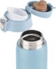 Emsa Thermobecher Travel Mug Light, Edelstahl, Kunststoff, 0,4L, leicht, Edelstahl, Klappverschluss, 100% dicht, 8h heiß/16h kalt Bild 5