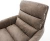Freischwinger Abelia-Flex mit Armlehnen Mikrofaser Taupe Vintage Freischwinger flach Graphit Bild 4