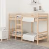 vidaXL Etagenbett ohne Matratze 90x190 cm Massivholz Kiefer 3139839 Bild 3