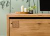 TV-Board Wildeiche 220x40x56 natur geölt VILLANDERS #154 Bild 5