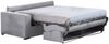 Dmora 2-Sitzer Schlafsofa Casabona, Schlafsofa fürs Wohnzimmer, gepolstert, abnehmbar, 100 % Made in Italy-Qualität, 180x95 h100 cm, Grau Bild 4