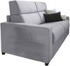 Dmora 2-Sitzer Schlafsofa Casabona, Schlafsofa fürs Wohnzimmer, gepolstert, abnehmbar, 100 % Made in Italy-Qualität, 180x95 h100 cm, Grau Bild 5