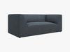 Micadoni Sofa Ruby 2-Sitzer Kord Scala Blau Bild 2