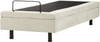 Verstellbares Bett ohne Kopfteil Stoff CASTELLAN 80 x 200 cm Beige Bild 4