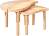 Couchtisch 2er Set PARALIA Rattan Naturfarben Bild 4