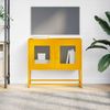 vidaXL TV-Schrank Senfgelb 68x39x60,5 cm Kaltgewalzter Stahl 853335 Bild 4
