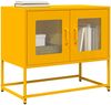vidaXL TV-Schrank Senfgelb 68x39x60,5 cm Kaltgewalzter Stahl 853335 Bild 1