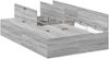 vidaXL Aufbewahrungsbettgestell Graues Sonoma 120 x 190 cm 3335426 Bild 2