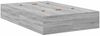vidaXL Aufbewahrungsbettgestell Graues Sonoma 120 x 190 cm 3335426 Bild 5