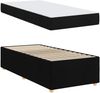vidaXL Bettrahmen mit Matratze Schwarz 100 x 200 cm Stoff 3399337 Bild 5