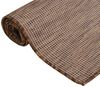 vidaXL Outdoor-Teppich Flachgewebe 100x200 cm Braun 340787 Bild 2