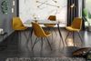 riess-ambiente Stuhl SCANDINAVIA MEISTERSTÜCK senfgelb / schwarz (Einzelartikel, 1 St), Esszimmer · Samt · Metall · Modern Design Bild 3