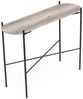Moderner Konsolentisch META 100cm Eichen-Optik schwarzes Metallgestell Bild 2