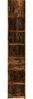 vidaXL Hochschrank Schmal Räuchereiche 40x42,5x225 cm Holzwerkstoff 3281284 Bild 4