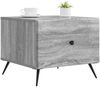 vidaXL Couchtisch Graues Sonoma 49 x 50 x 40 cm Holzwerkstoff 895661 Bild 2