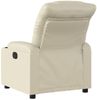 vidaXL Relaxsessel Creme Kunstleder 374134 Bild 3