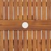 vidaXL Klappbarer Gartentisch 90x75 cm Massivholz Akazie 319672 Bild 5