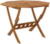 vidaXL Klappbarer Gartentisch 90x75 cm Massivholz Akazie 319672 Bild 2