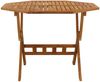 vidaXL Klappbarer Gartentisch 90x75 cm Massivholz Akazie 319672 Bild 3
