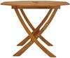 vidaXL Klappbarer Gartentisch 90x75 cm Massivholz Akazie 319672 Bild 4