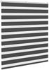 vidaXL Doppelrollo Schwarz 120x150 cm Stoffbreite 115,9 cm Polyester 4014239 Bild 3