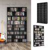 Cd-Regal Jukebox Schwarz 102 x 178 cm Vicco Bild 2