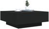 vidaXL Couchtisch Schwarz 80x80x31 cm Holzwerkstoff 836582 Bild 4