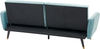 Schlafsofa VIMMERBY Hellblau Samtstoff Bild 5