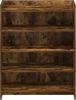 vidaXL Schuhschrank Geräucherte Eiche 73,5 x 36 x 92 cm Holzwerkstoff 8011319 Bild 3